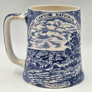 Enco National Fine Staffordshire Ware National Park Grand Canyon Arizona Tankard